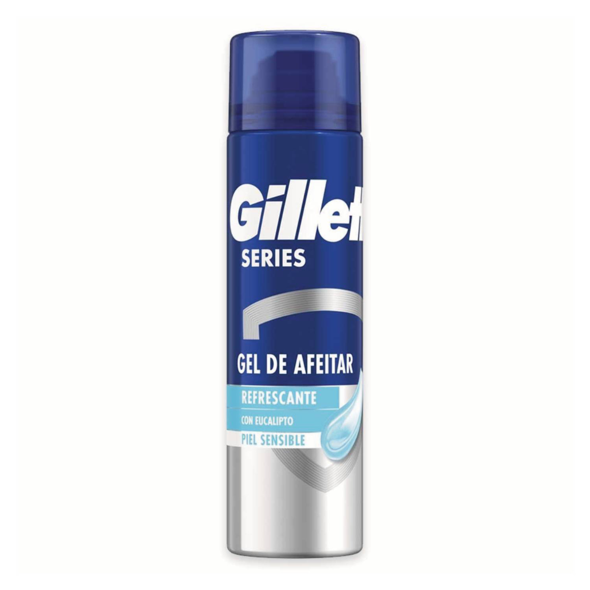 GILLETTE SCHIUMA DA BARBA SERIES GEL 200 ML RINFRESCANTE EUCALIPTO