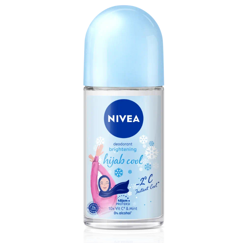 NIVEA DEO ROLL-ON 50 ML HIJAB COOL BRIGHTENING