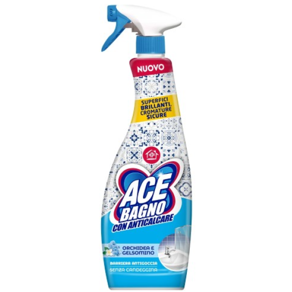 ACE SGRASSATORE 600 ML BAGNO CON ANTICALCARE