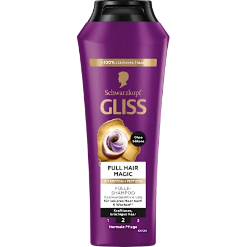 GLISS SHAMPOO 250 ML FULL HAIR CAFFEINA