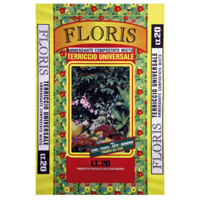 FLORIS TERRICCIO PER PIANTE 20 LT