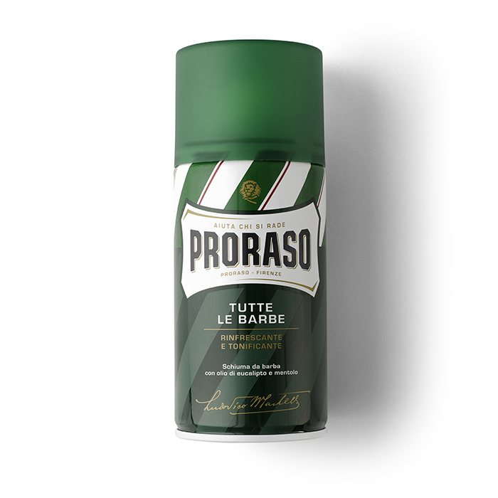 PRORASO SCHIUMA DA BARBA EUCALIPTO 400 ML VERDE
