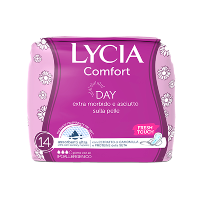 LYCIA ASSORBENTI ULTRA CON ALI FLUSSO MEDIO X14