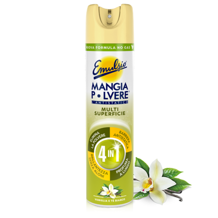 EMULSIO MANGIAPOLVERE 300 ML VANIGLIA E THE BIANCO