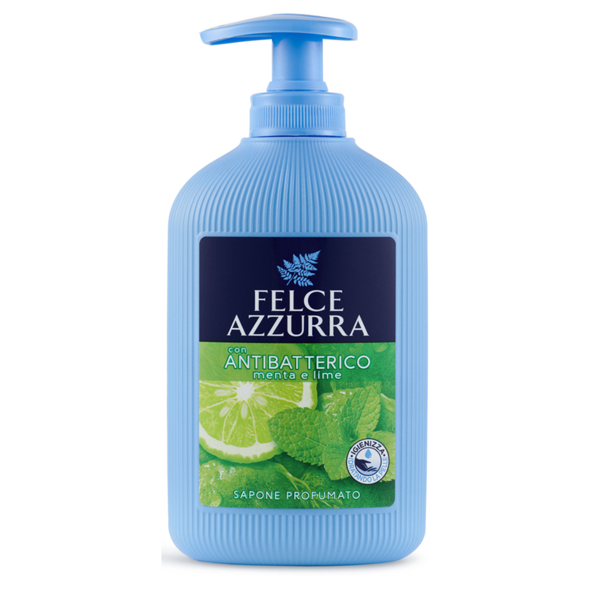 FELCE AZZURRA SAPONE LIQUIDO 300 ML ANTIBATTERICO MENTA E LIME