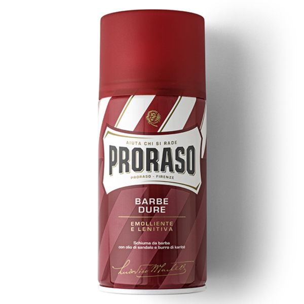 PRORASO SCHIUMA DA BARBA EMOLLIENTE BARBE DURE 400 ML