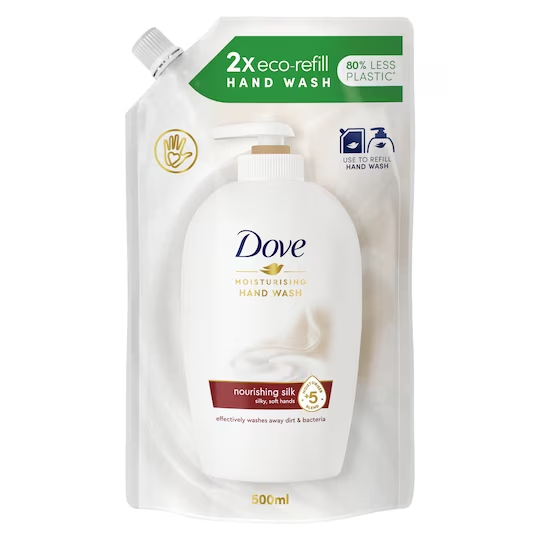 DOVE SAPONE LIQUIDO RICARICA 500 ML FINE SILK