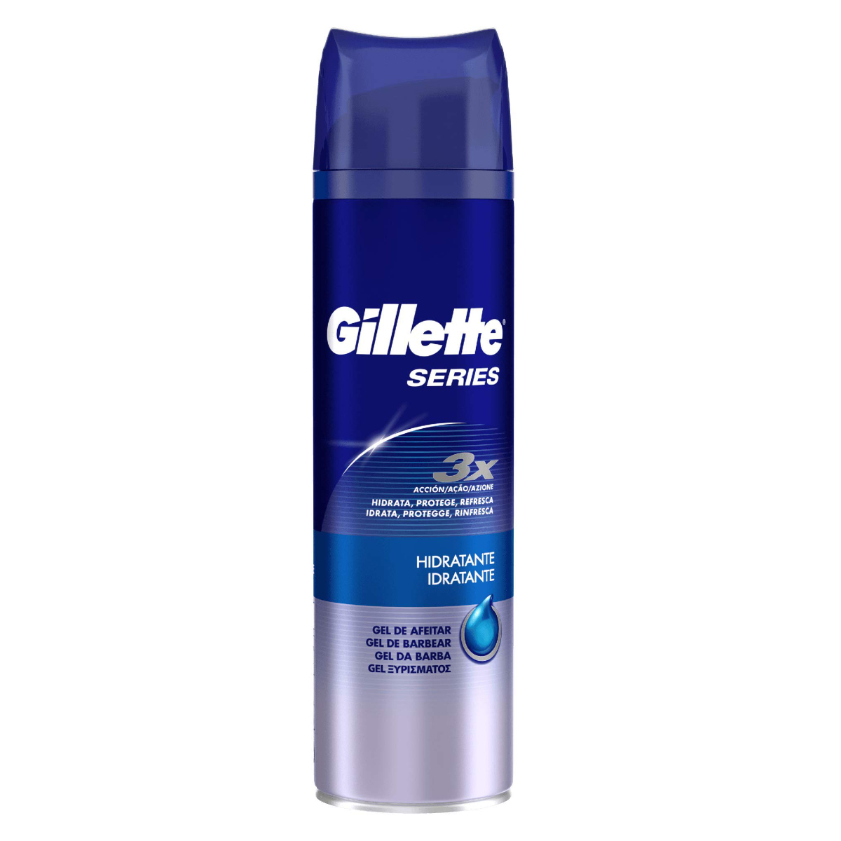 GILLETTE SCHIUMA DA BARBA SERIES GEL 200 ML NEUTRO IDRATANTE