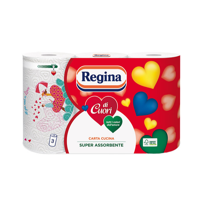 REGINA DI CUORI ASCIUGATUTTO X3