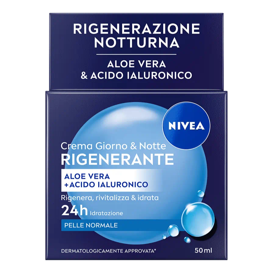 NIVEA CREMA GIORNO E NOTTE RIGENERANTE 50 ML