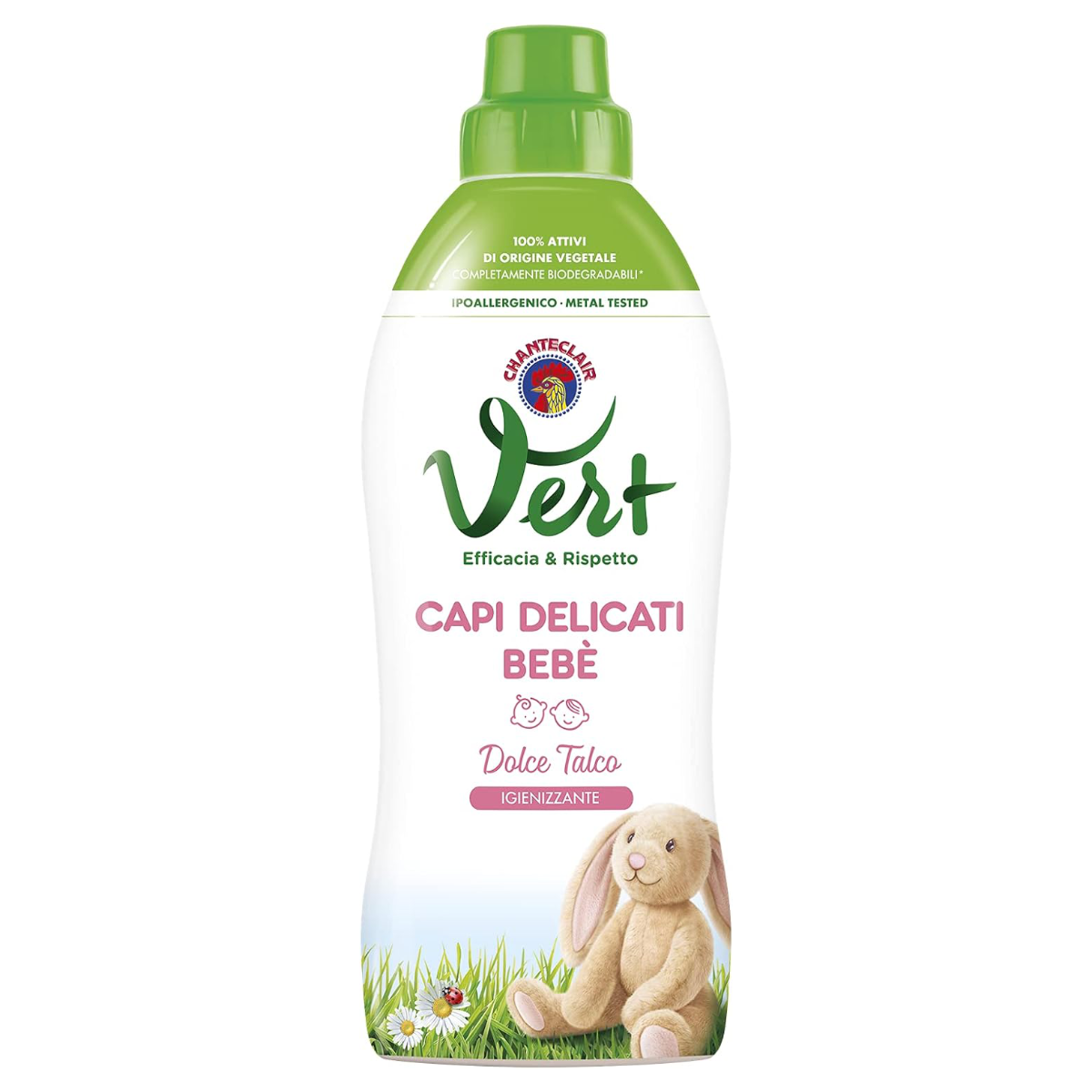 CHANTECLAIR VERT BUCATO 750 ML BEBÈ IPOALLERGENICO TALCO
