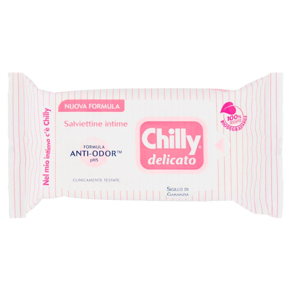 CHILLY SALVIETTE INTIMO BIO DELICATO X 12