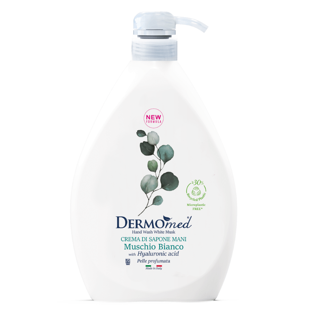 DERMOMED SAPONE LIQUIDO 1 LT FRESCHEZZA MUSCHIO BIANCO
