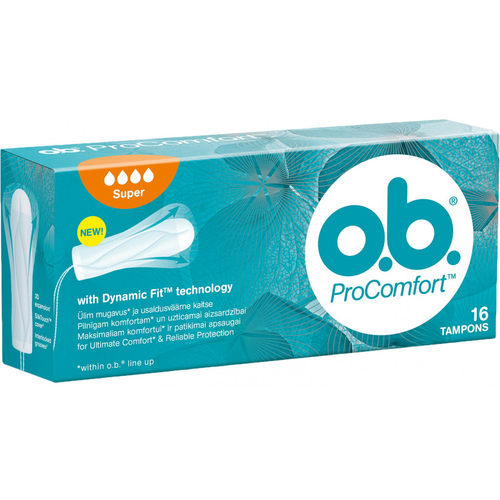 O.B. ASSORBENTI X 16 SUPER