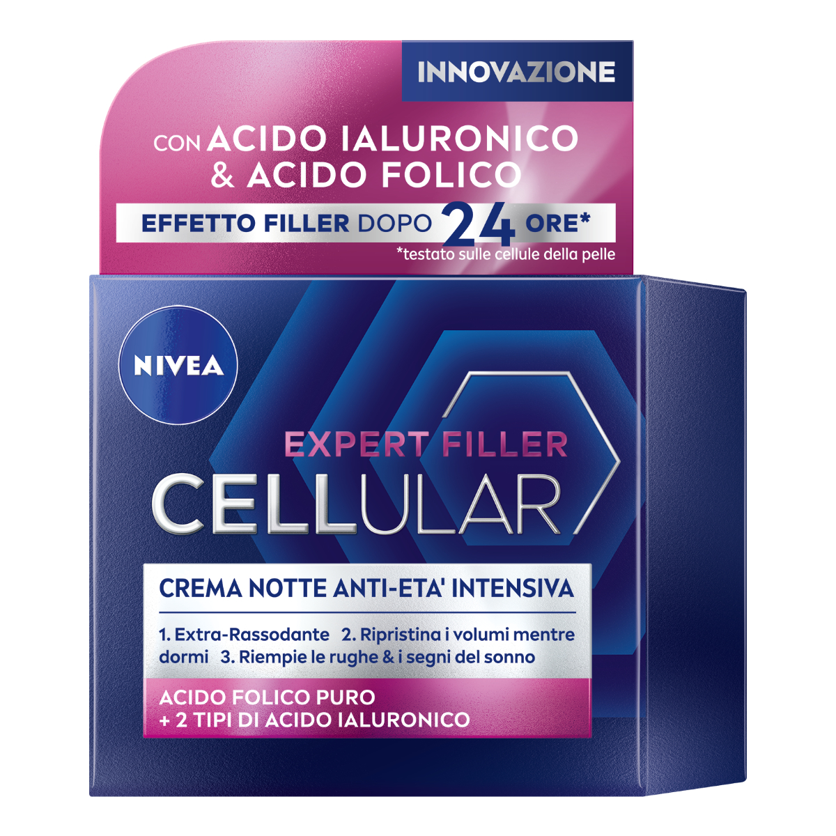 NIVEA CREMA ANTI-AGE NOTTE 50 ML CELLULAR FILLER