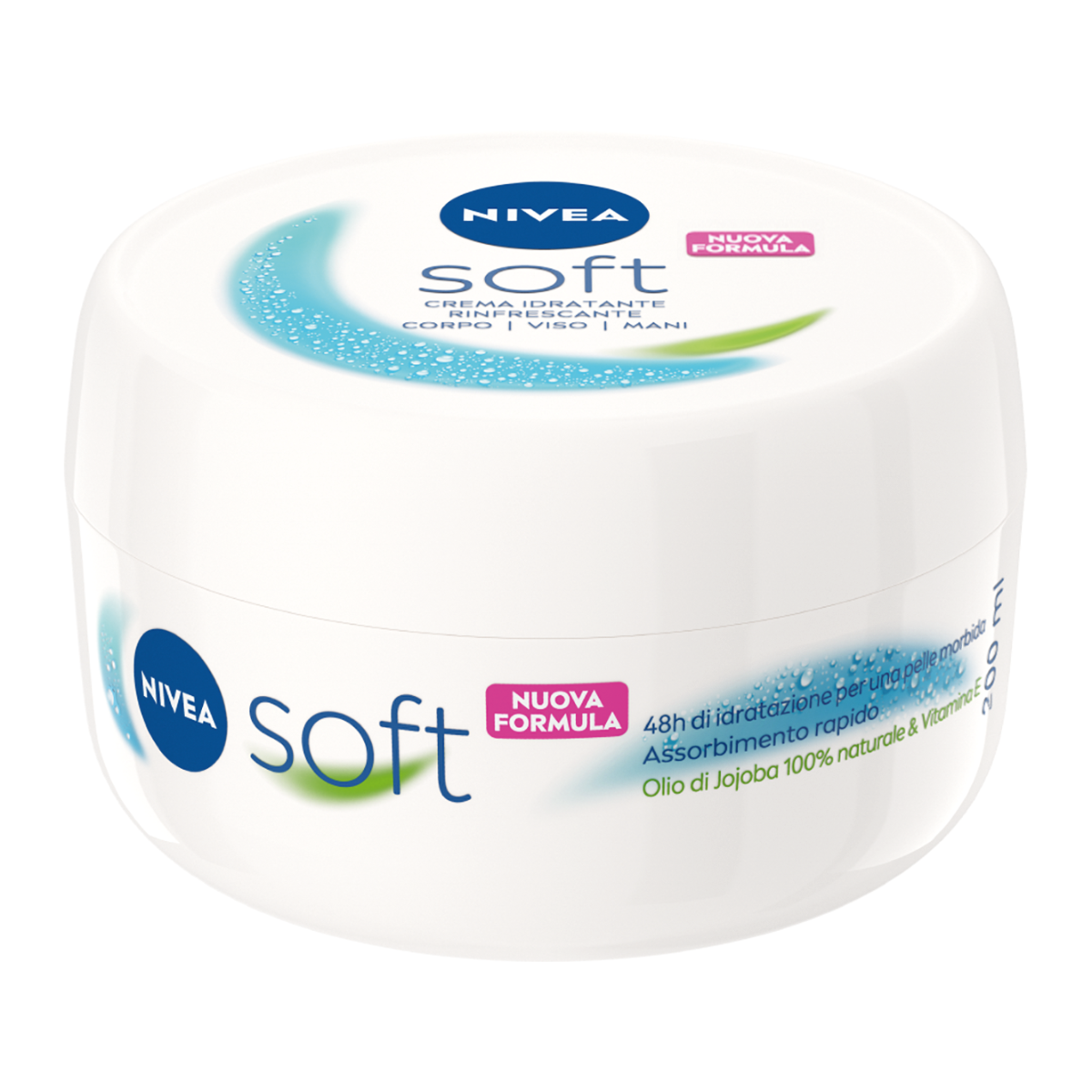NIVEA CREMA SOFT VASO 200 ML