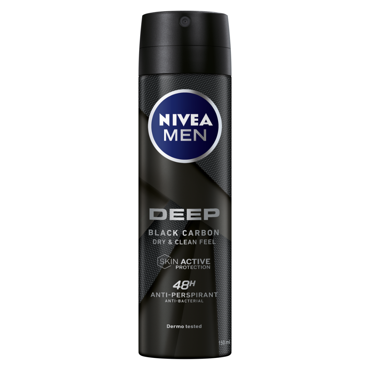 NIVEA DEO SPRAY 150 ML DEEP SUPER BLACK ITA