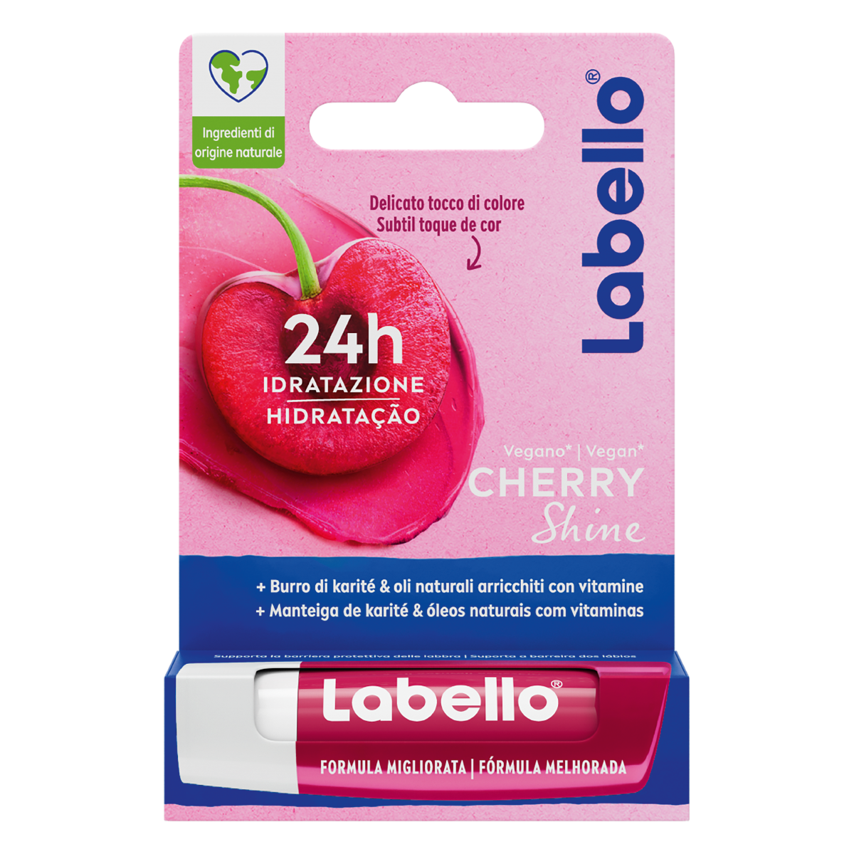 LABELLO BURROCACAO 4.8GR CILIEGIA CHERRY SHINE