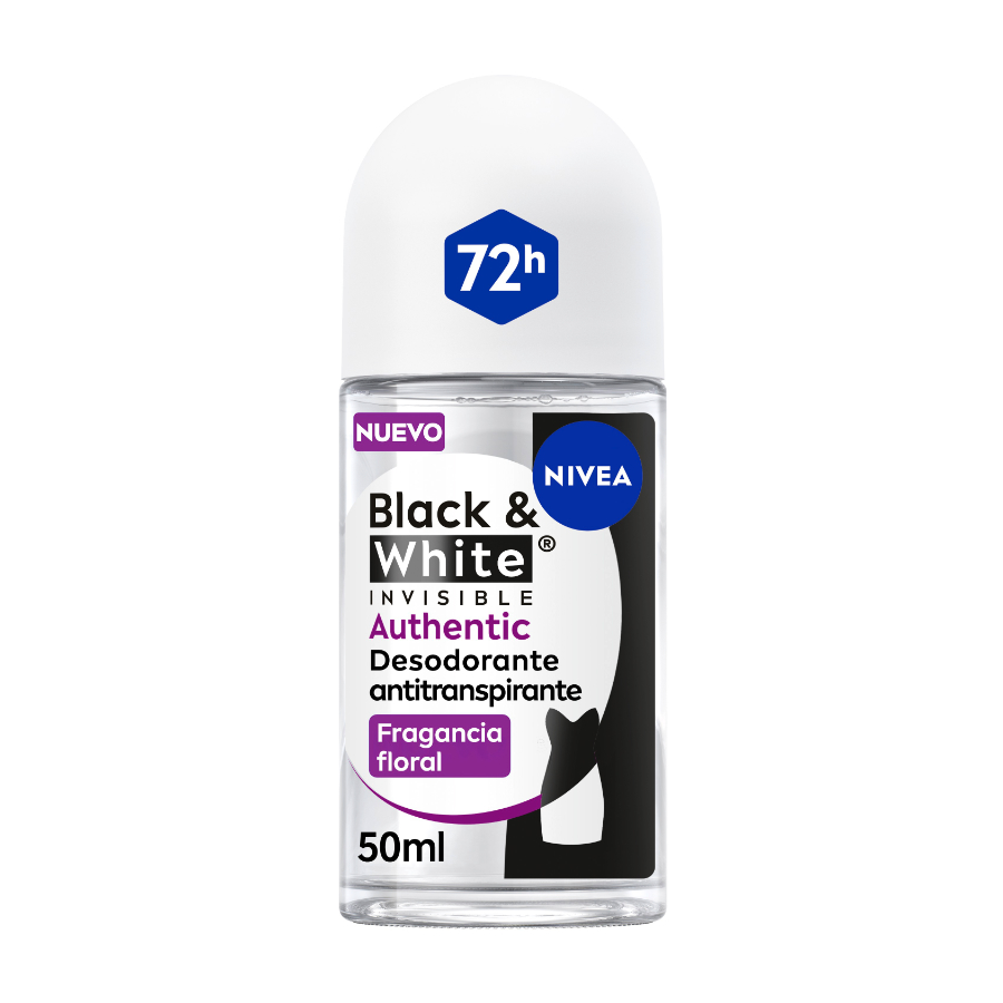 NIVEA DEO ROLL-ON 50 ML B&W AUTHENTIC