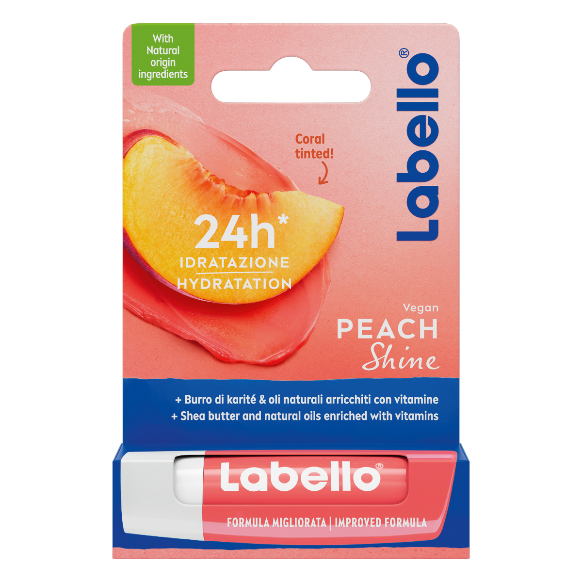LABELLO BURROCACAO 4.8GR PESCA PEACH SHINE