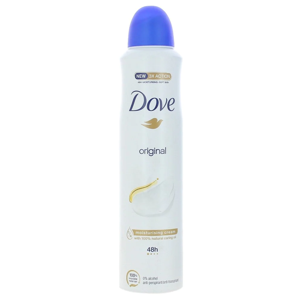 DOVE DEO SPRAY 250 ML ORIGINAL