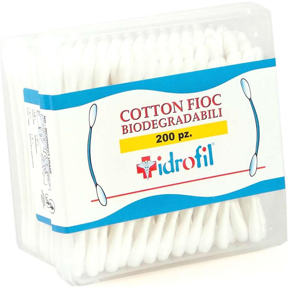 IDROFIL COTTON FIOC 200 PZ BIODEGRADABILI