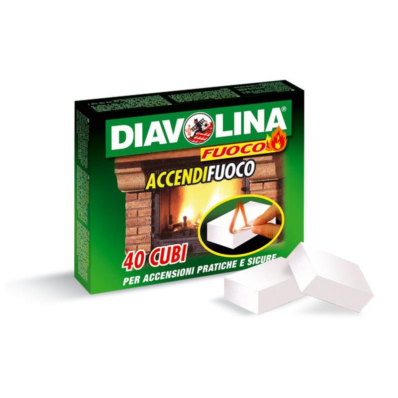 DIAVOLINA ACCENDI FUOCO 40 CUBI