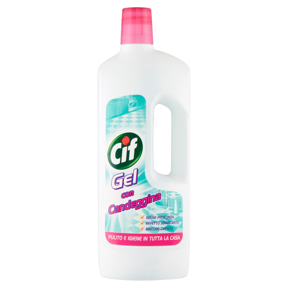 CIF GEL LIQUIDO 750 ML CON CANDEGGINA