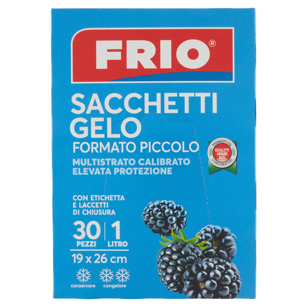 FRIO SACCO GELO PICCOLI 30 PZ 19X26