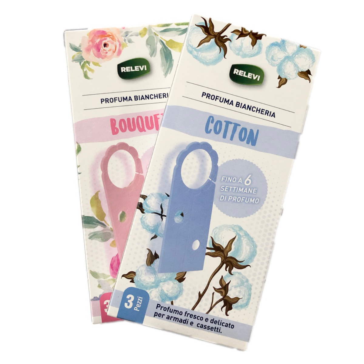 RELEVI DEO TAG X 3 ASSORTITI PROFUMA BIANCHERIA 6174
