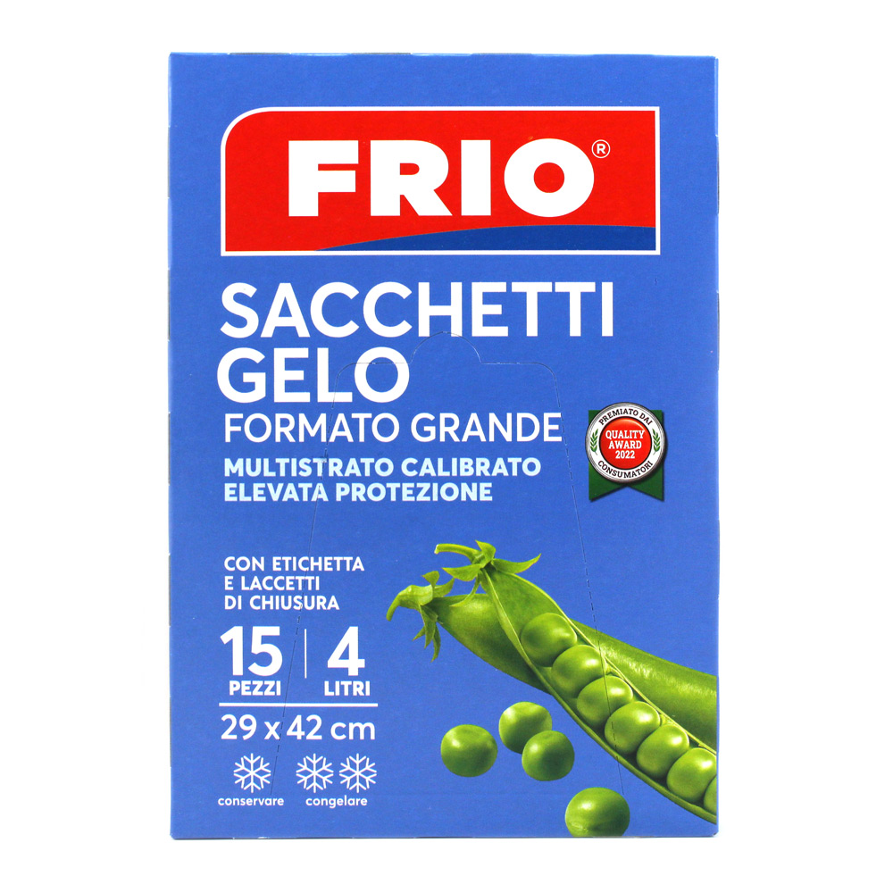 FRIO SACCO GELO FRIGO GRANDE 15 PZ 29X42