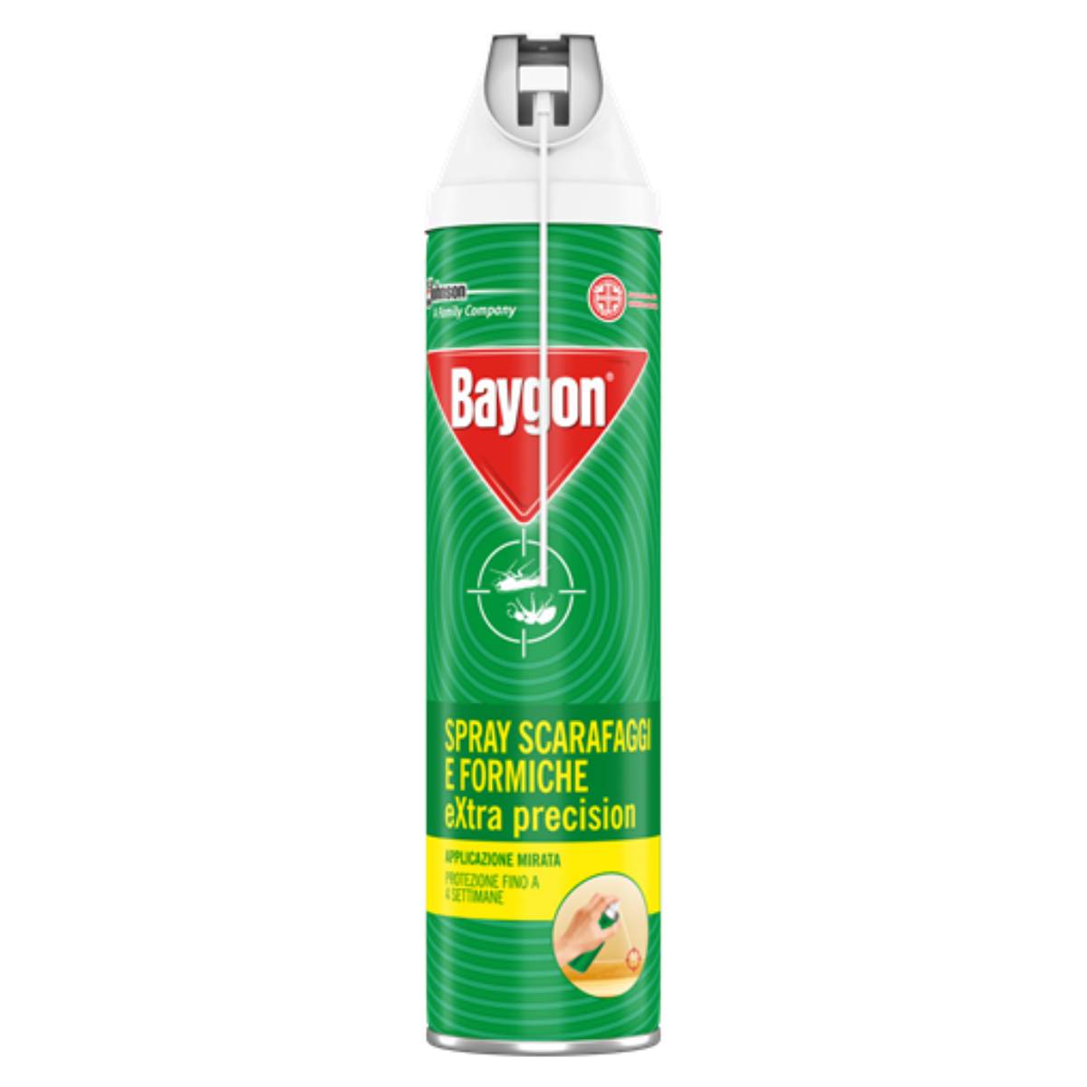 BAYGON INSETTICIDA SCHIUMA SCARAFAGGI E FORMICHE 400 ML EXTRA PRECISION