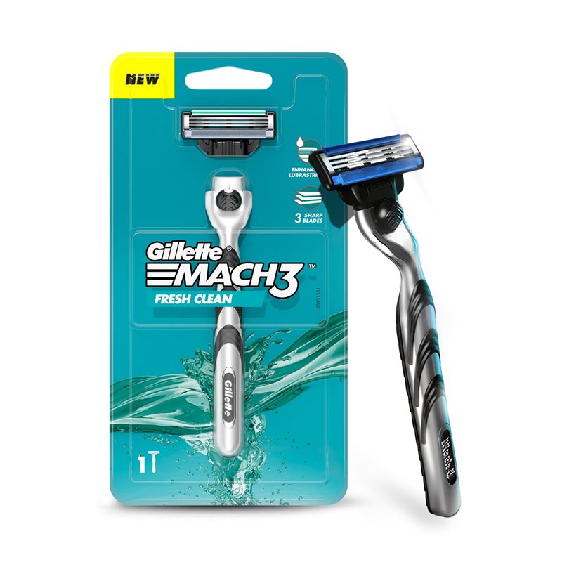 GILLETTE MACH 3 COMPLETO + RICARICA