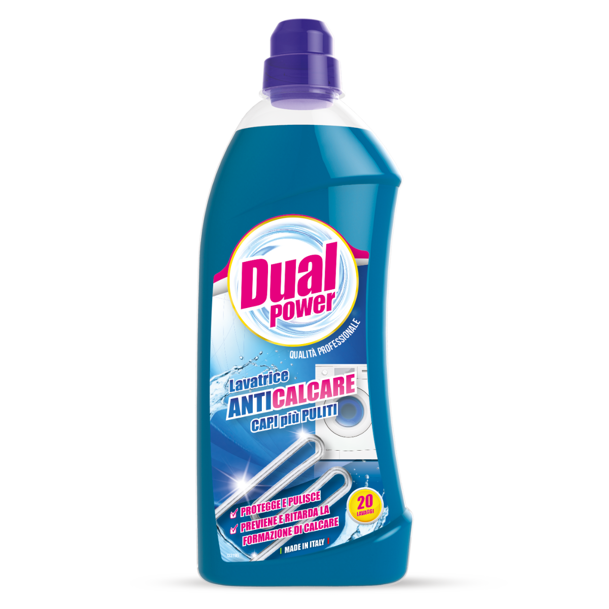 DUAL POWER ANTICALCARE LAVATRICE LIQUIDO 20 LAVAGGI