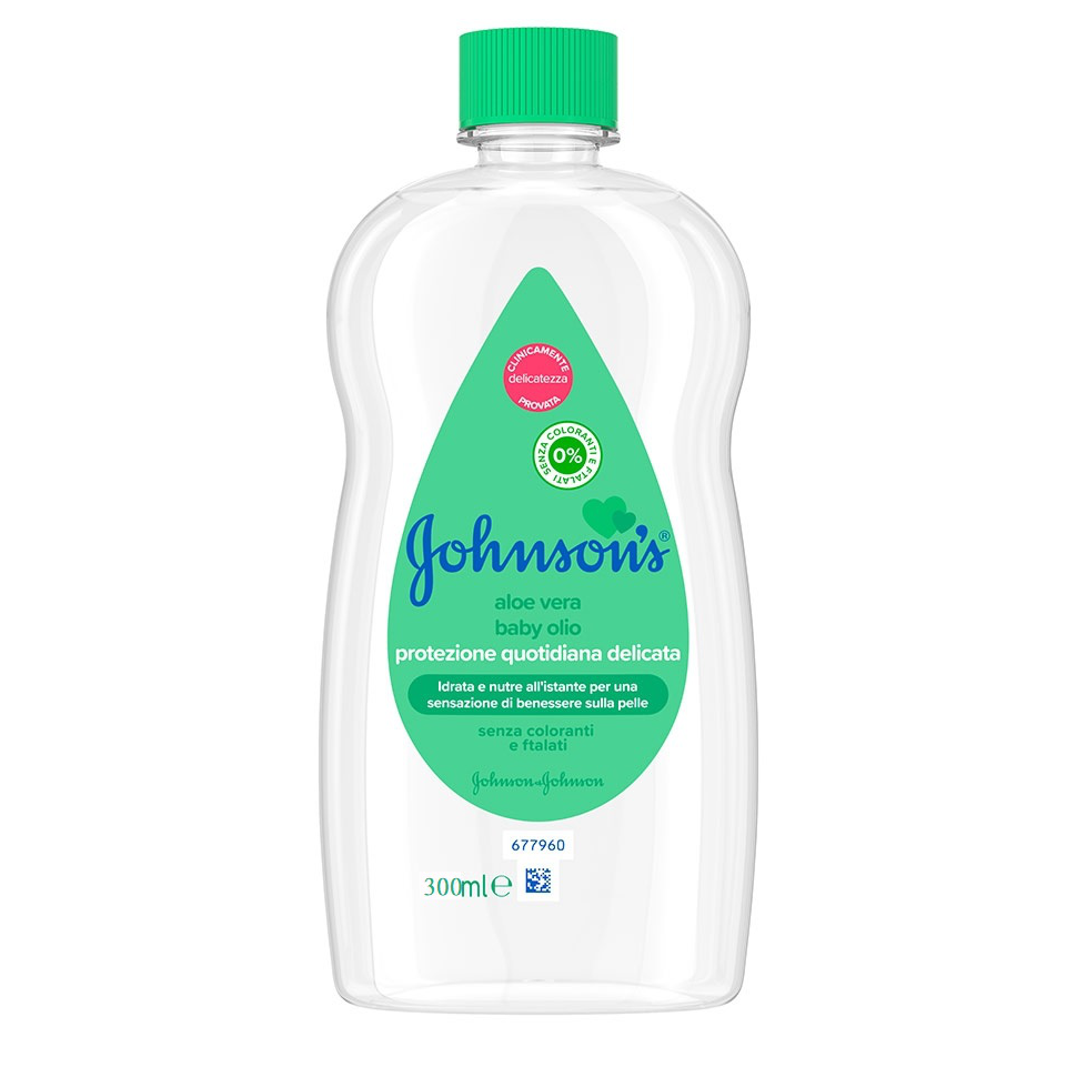 JOHNSON OLIO BABY ALOE 300 ML ITA