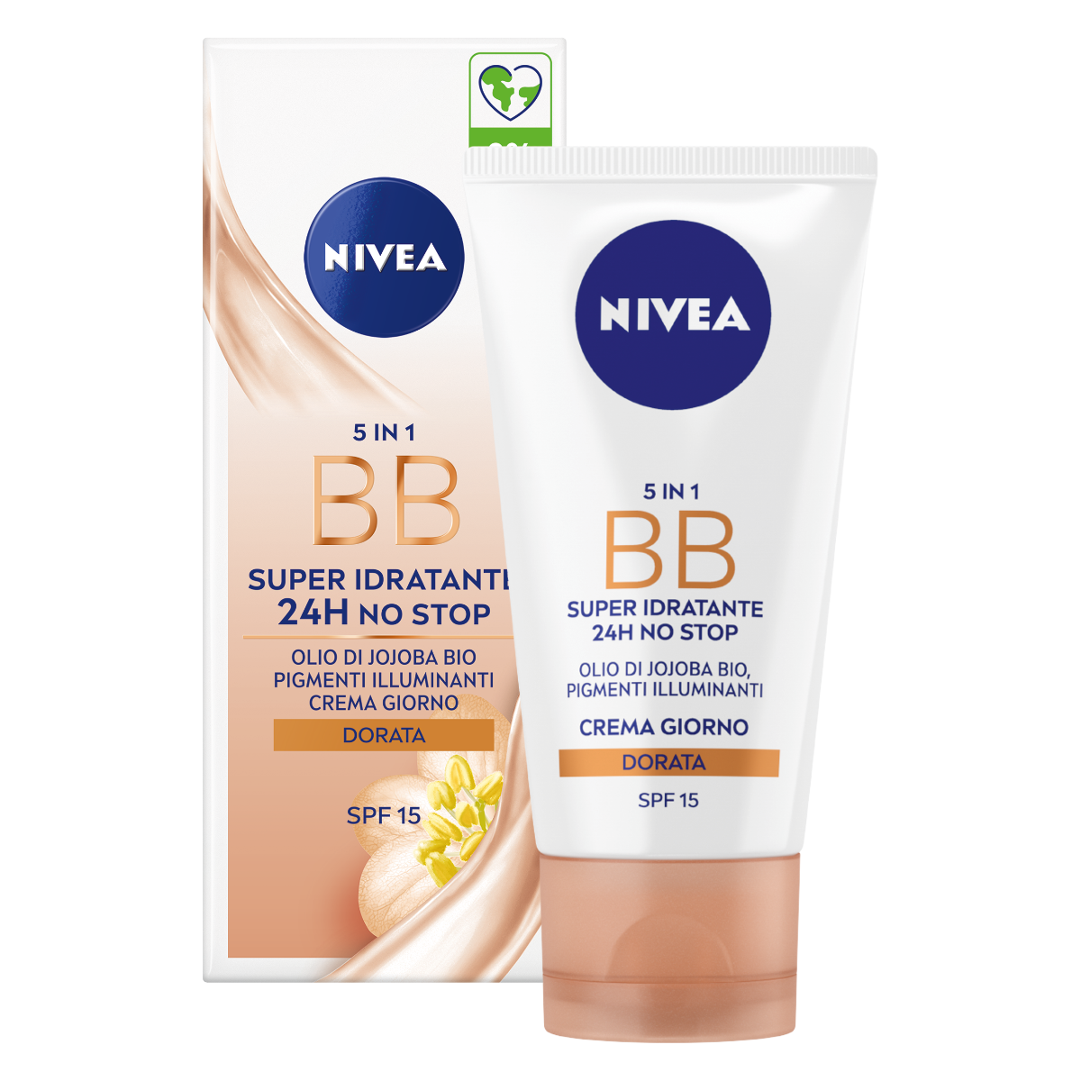 NIVEA CREMA BB CREAM UNIFORMANTE DORATA 50 ML
