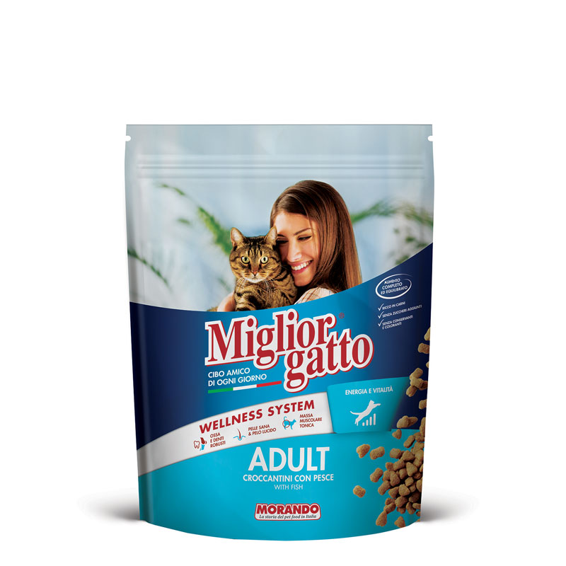 MIGLIORGATTO CROCCHETTE CON PESCE 400 GR