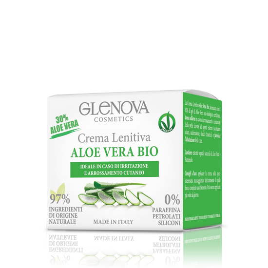 GLENOVA CREMA LENITIVA ALOE VERA BIO 125 ML