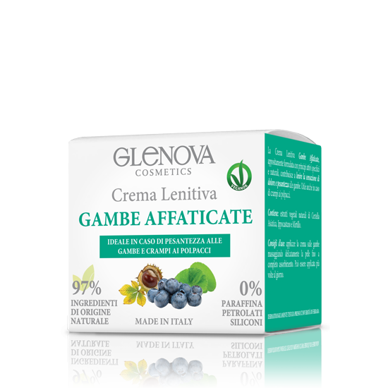 GLENOVA CREMA LENITIVA GAMBE AFFATICATE 125 ML