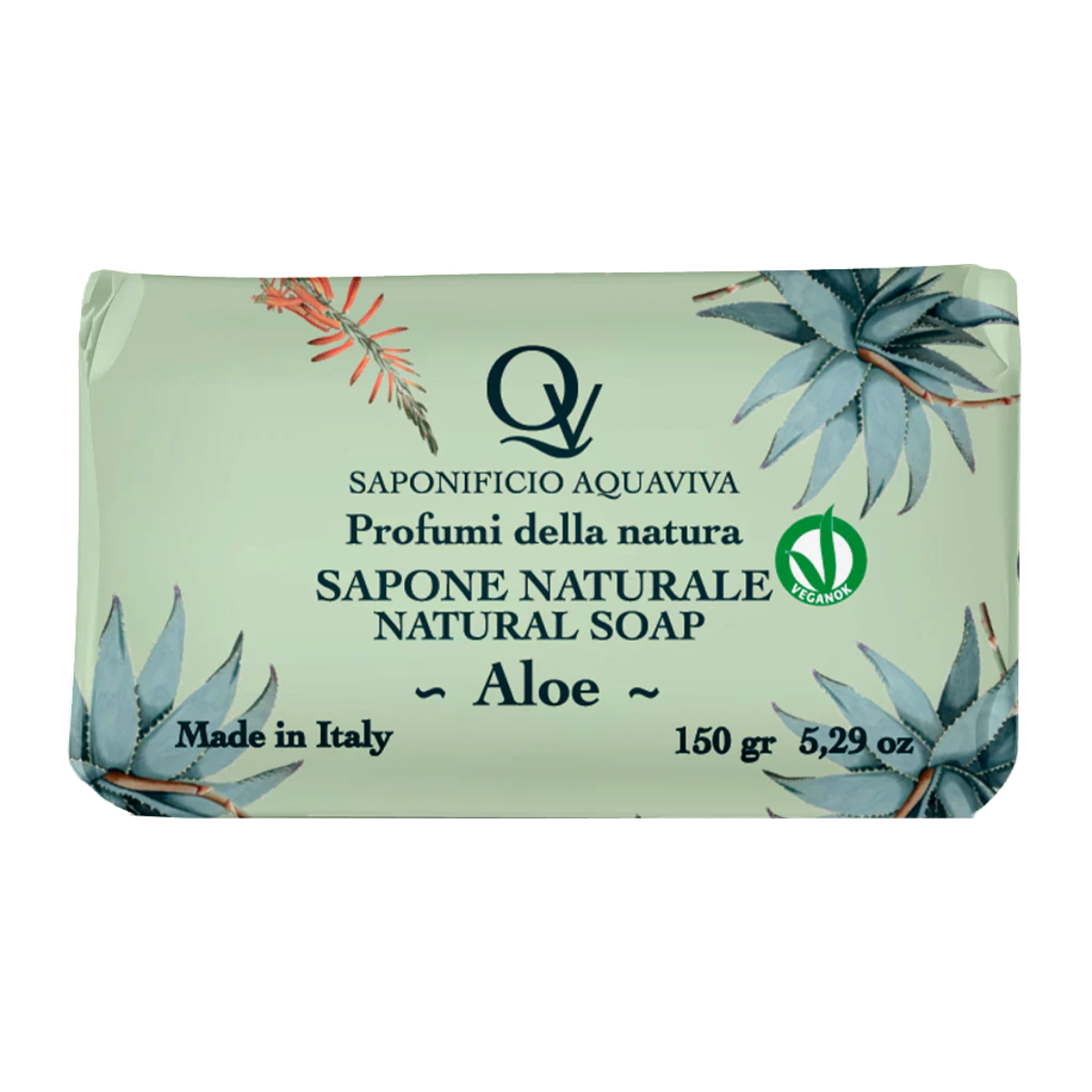 AQUAVIVA SAPONETTA NATURALE 150 GR ALOE