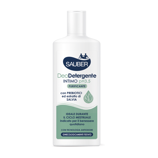 SAUBER DETERGENTE INTIMO PURIFICANTE 200 ML
