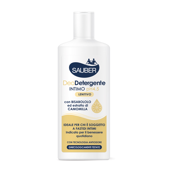 SAUBER DETERGENTE INTIMO LENITIVO 200 ML