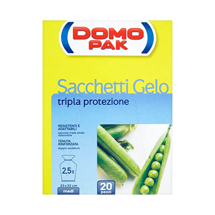 DOMOPAK SACCO GELO MEDIO 20 PZ