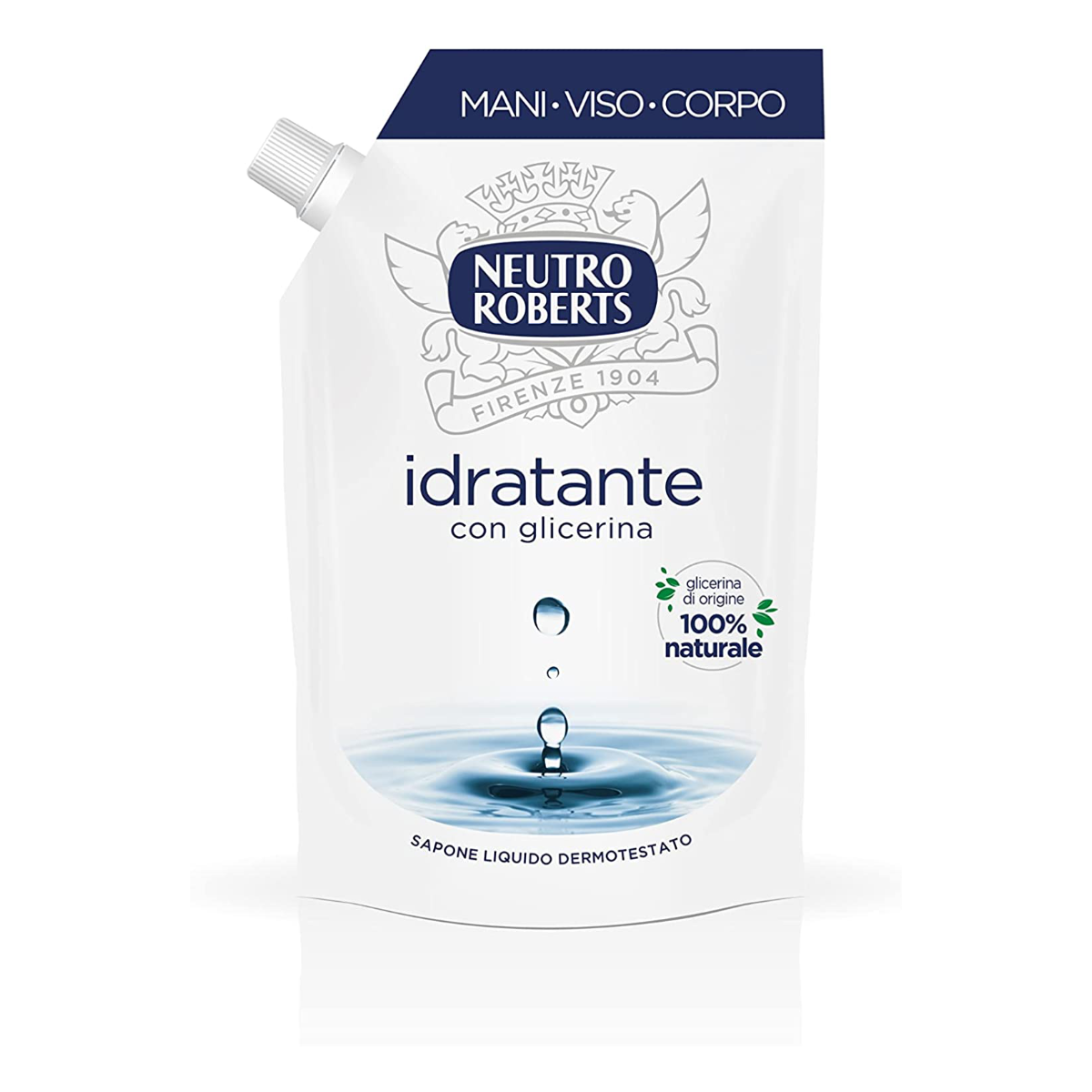 ROBERTS SAPONE LIQUIDO ECORICARICA 400 ML IDRATANTE