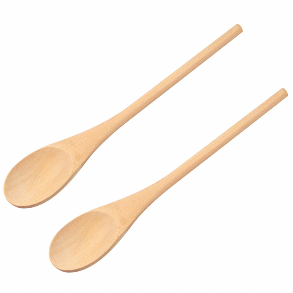 FATIGATI CUCCHIAI LEGNO 2 PZ 30CM