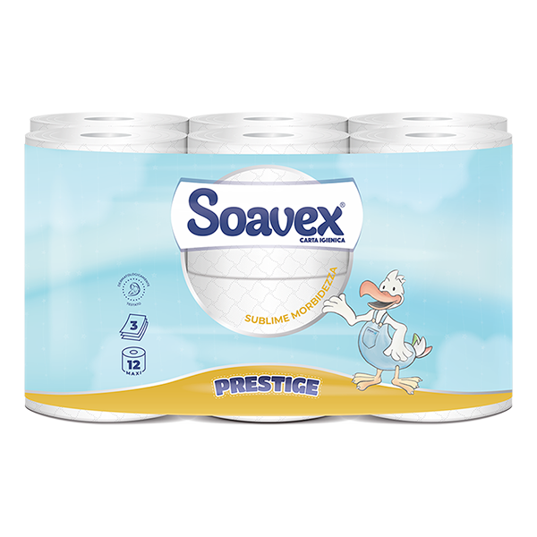 SOAVEX IGIENICA 12 ROTOLI 3 VELI PRESTIGE ORO
