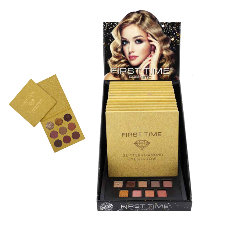 FIRST TIME TROUSSE OMBRETTO DIAMOND GOLD EXPO 12 PZ