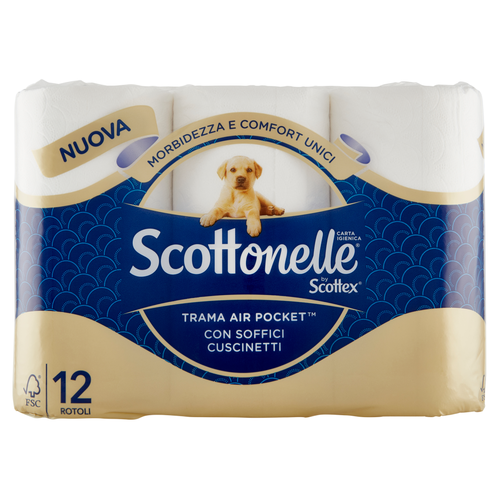 SCOTTONELLE IGIENICA 12 ROTOLI