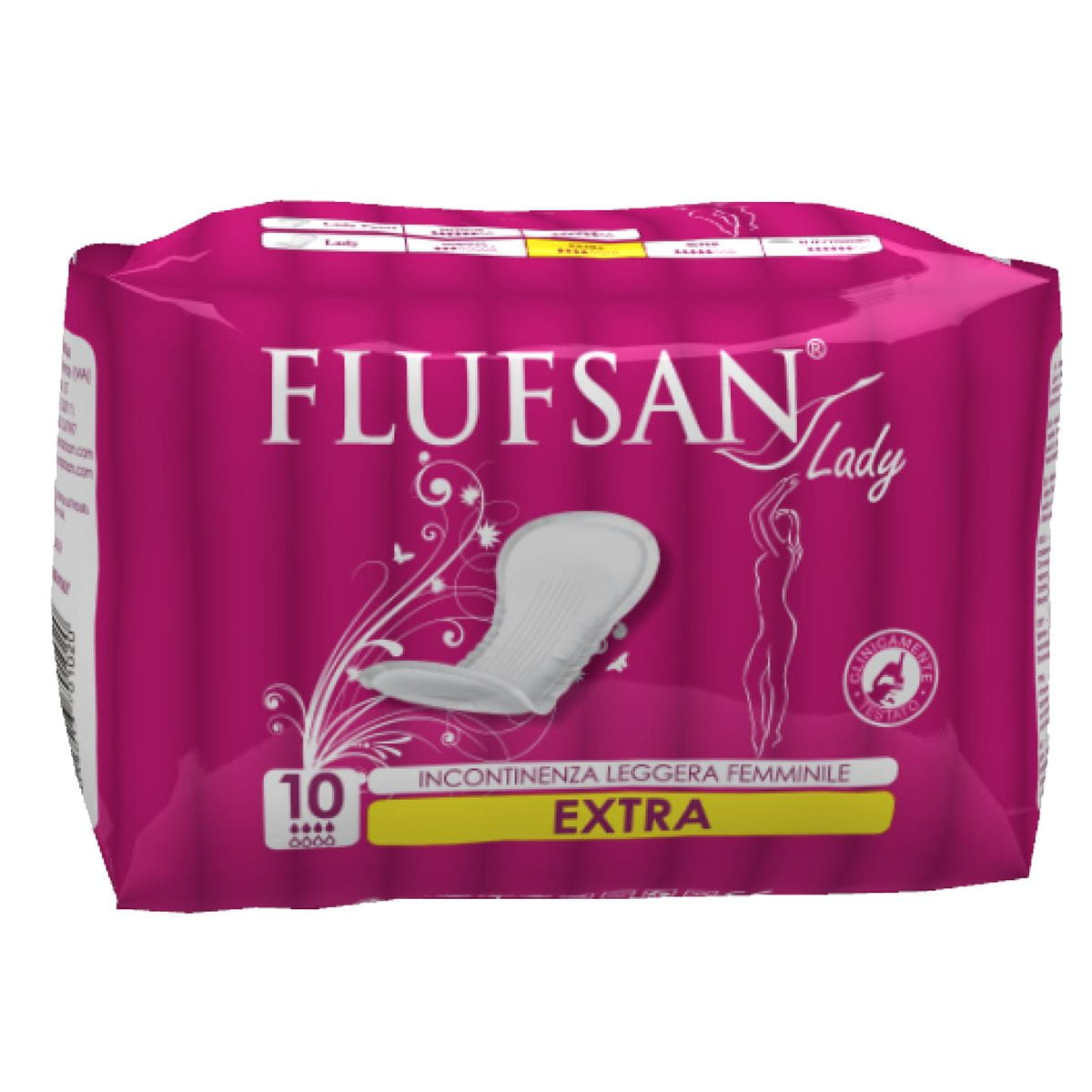 FLUFSAN LADY INCONTINENZA LEGGERA EXTRA 10 PZ