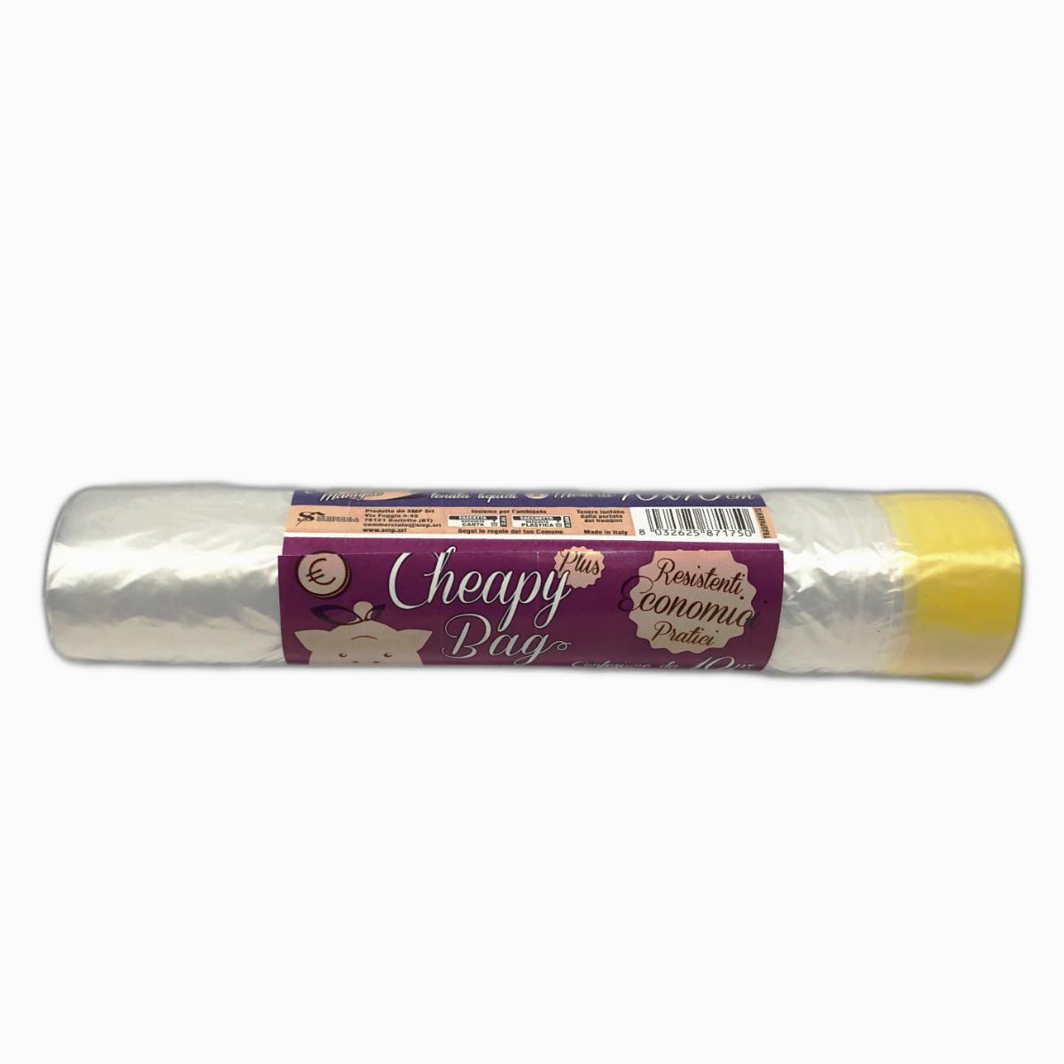 CHEAPY BAG PLUS SACCO SPAZZATURA 70X70 TRASPARENTE 10 PZ